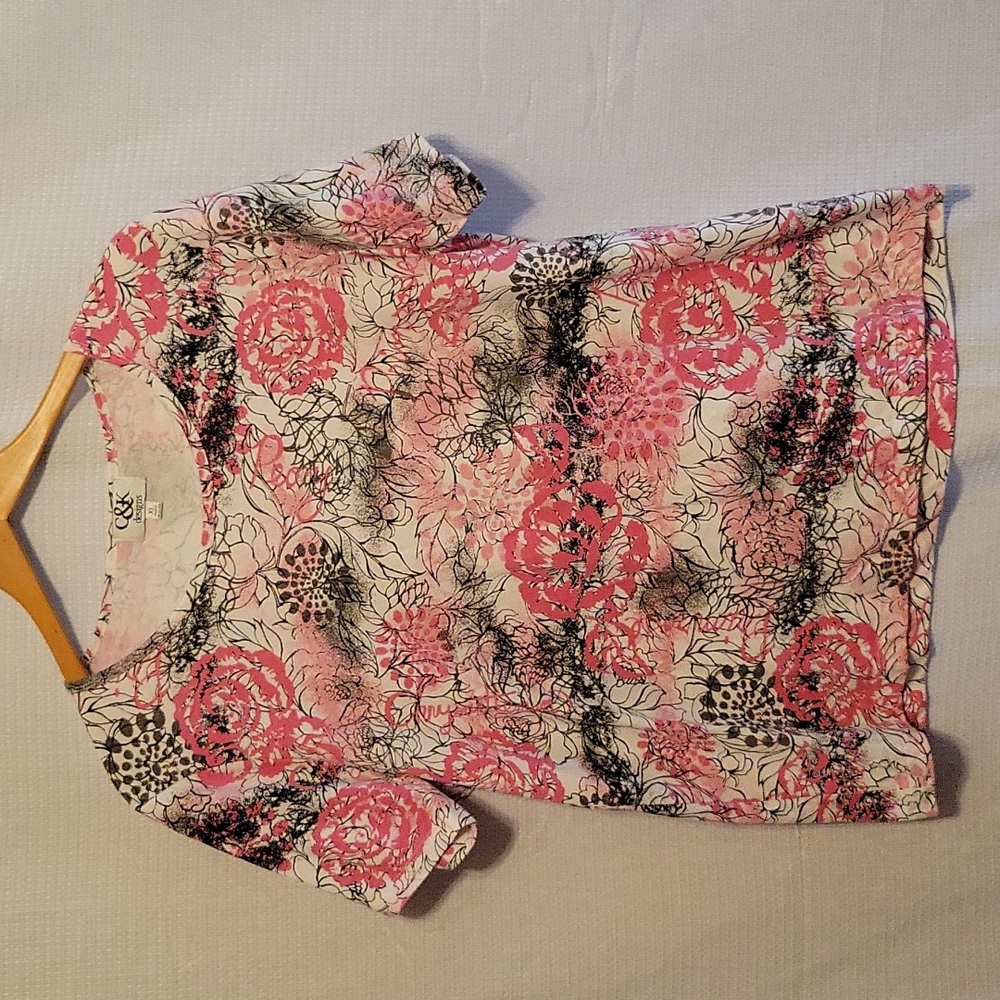 C&K Designs Floral Shirt